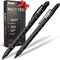 2-in-1 Multi-Tool Pen Set (2 Pack) Dad Christmas Gifts for Men - LED Tactical Pen Light, Stylus, Ruler, Level, Bottle Opener, Screwdriver, Ballpoint - Stocking Stuffer Gifts for Him